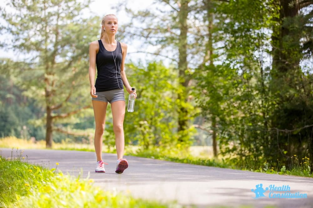Brisk walking for weight loss