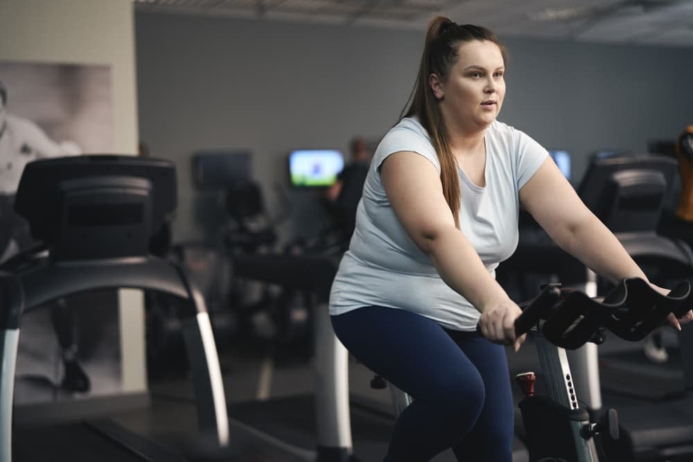 Riding an Exercise Bike to Lose Belly Fat