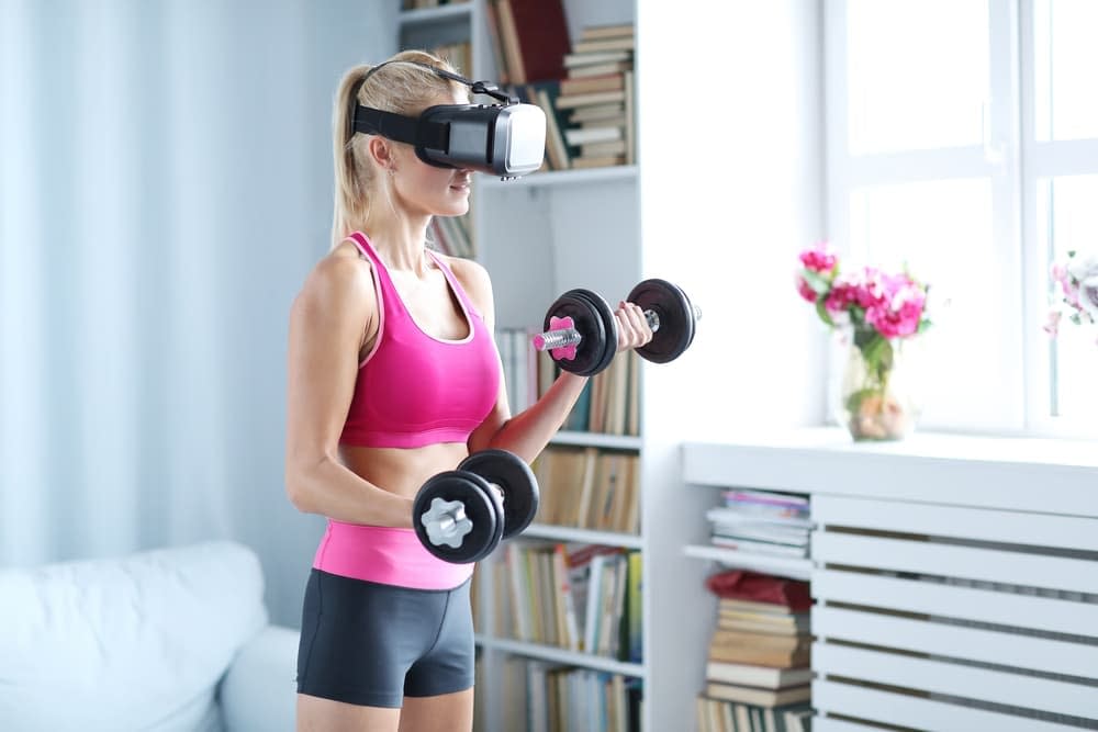 Exercise Gamification with VR Headset