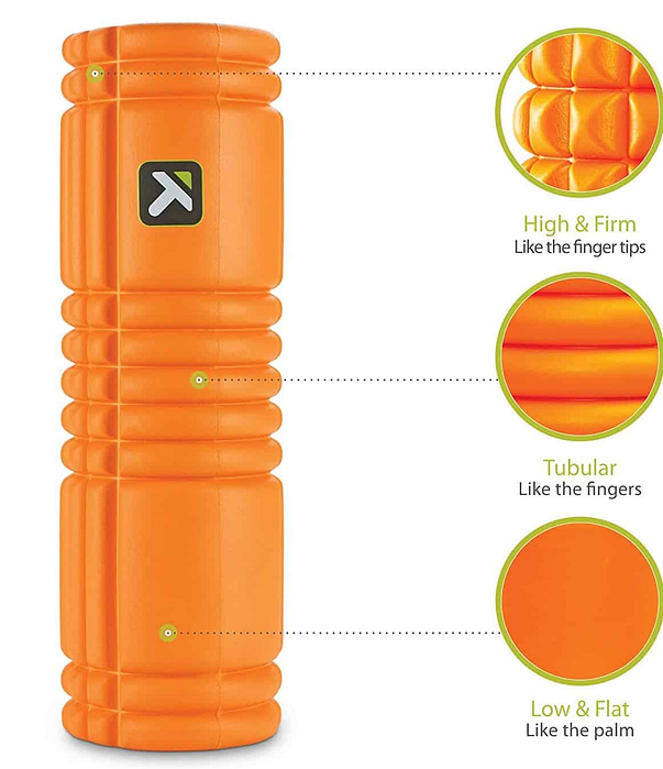 Vibration foam rollers can help ease muscle tension